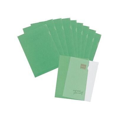 ELCO Sichthüllen Ordo transparent DIN A4 grün glatt 80 g/qm, 10 St. ELCO Sichthüllen Ordo transparent DIN A4 grün glatt 80 g/qm, 10 St.