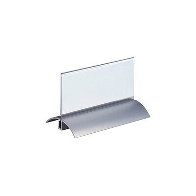 DURABLE DESK PRESENTER DE LUXE Tischaufsteller 15,0 x 6,1 cm beidseitig, 2 St. DURABLE DESK PRESENTER DE LUXE Tischaufsteller 15,0 x 6,1 cm beidseitig, 2 St.