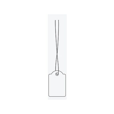 HERMA Hängeetiketten weiß 18,0 x 28,0 mm mit rotem Faden, 1.000 St. HERMA Hängeetiketten weiß 18,0 x 28,0 mm mit rotem Faden, 1.000 St.