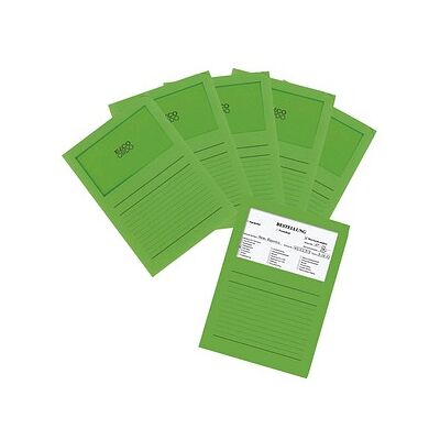 ELCO Sichthüllen Ordo classico DIN A4 grün glatt 120 g/qm, 100 St. ELCO Sichthüllen Ordo classico DIN A4 grün glatt 120 g/qm, 100 St.