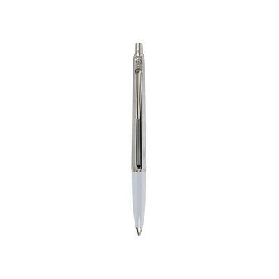 BALLOGRAF® Kugelschreiber Epoca Chrome weiß, Schreibfarbe: blau, 1 St. BALLOGRAF® Kugelschreiber Epoca Chrome weiß, Schreibfarbe: blau, 1 St.