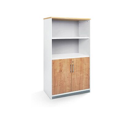 Rocada Regalschrank - Weiß/Eiche - 90x45x156cm Rocada Regalschrank - Weiß/Eiche - 90x45x156cm