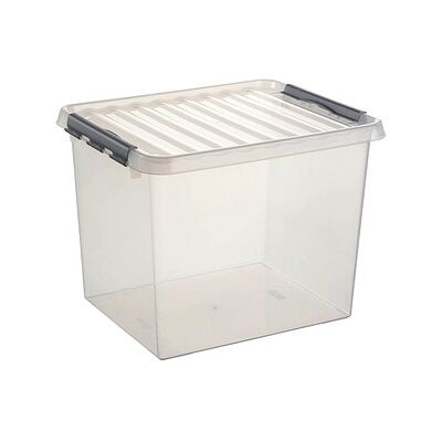 sunware Q-line Aufbewahrungsbox 52,0 l transparent 50,0 x 40,0 x 38,0 cm, 1 St. sunware Q-line Aufbewahrungsbox 52,0 l transparent 50,0 x 40,0 x 38,0 cm, 1 St.