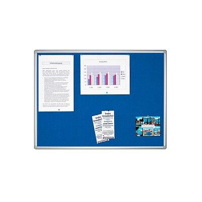 FRANKEN Pinnwand PRO 150,0 x 100,0 cm Textil blau FRANKEN Pinnwand PRO 150,0 x 100,0 cm Textil blau
