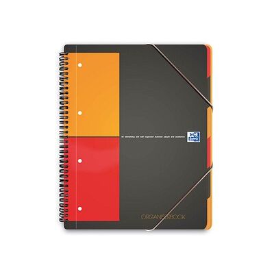 OXFORD Collegeblock Organiserbook kariert DIN A4 Rand rundum, 1 Block OXFORD Collegeblock Organiserbook kariert DIN A4 Rand rundum, 1 Block