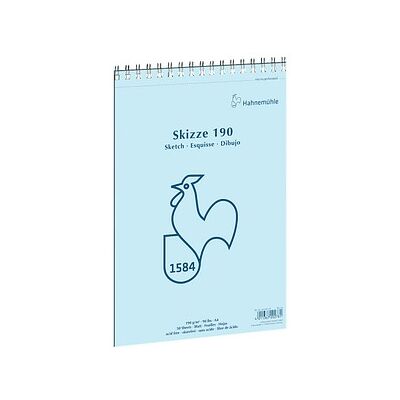 HAHNEMÜHLE Skizzenblock DIN A4, 1 Block HAHNEMÜHLE Skizzenblock DIN A4, 1 Block