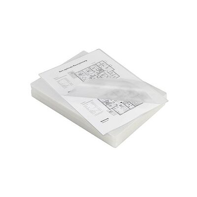 Neutral Laminierfolien glänzend für A4 80 micron, 100 St. Neutral Laminierfolien glänzend für A4 80 micron, 100 St.