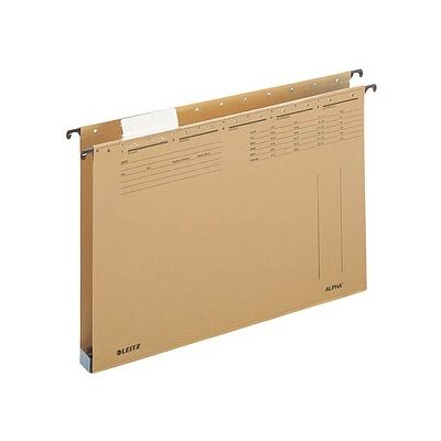 LEITZ Hängesammler ALPHA® 1943 naturbraun Boden: 2,8 cm, 25 St. LEITZ Hängesammler ALPHA® 1943 naturbraun Boden: 2,8 cm, 25 St.