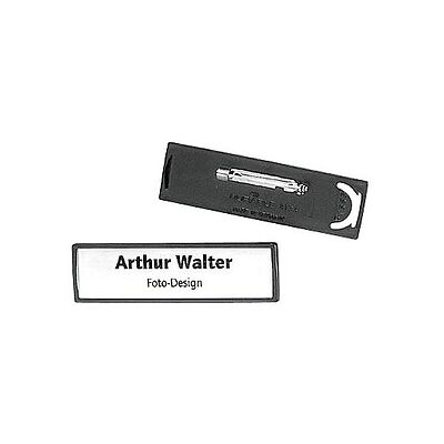 DURABLE Clip Card Namensschilder mit Nadel 6,7 x 1,7 cm, 25 St. DURABLE Clip Card Namensschilder mit Nadel 6,7 x 1,7 cm, 25 St.