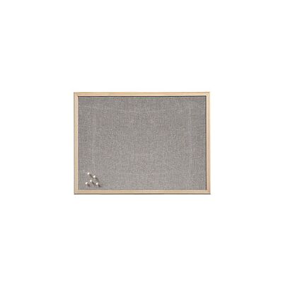 Zeller Pinnwand 60,0 x 40,0 cm Leinen grau Zeller Pinnwand 60,0 x 40,0 cm Leinen grau