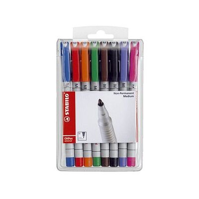 STABILO OHPen Folienstifte-Set farbsortiert, 8 St. STABILO OHPen Folienstifte-Set farbsortiert, 8 St.