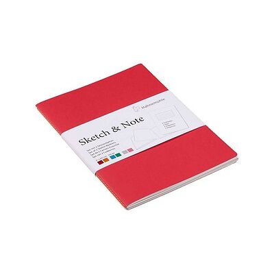 HAHNEMÜHLE Notizbücher DIN A4 blanko, cerise/paprika Softcover 40 Seiten, 1 St. HAHNEMÜHLE Notizbücher DIN A4 blanko, cerise/paprika Softcover 40 Seiten, 1 St.