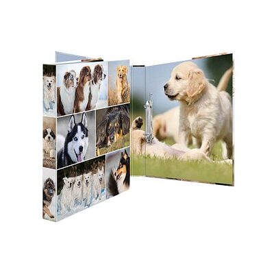 HERMA Animals Hunde Ringbuch 2-Ringe Motiv 3,5 cm DIN A4, 1 St. HERMA Animals Hunde Ringbuch 2-Ringe Motiv 3,5 cm DIN A4, 1 St.