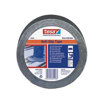 tesa Anti-Rutsch-Band Professional 60950 schwarz 50,0 mm x 15,0 m tesa Anti-Rutsch-Band Professional 60950 schwarz 50,0 mm x 15,0 m