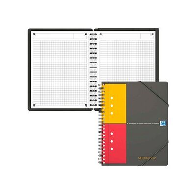 OXFORD Collegeblock Meetingbook kariert DIN A5 Rand rundum, 1 Block OXFORD Collegeblock Meetingbook kariert DIN A5 Rand rundum, 1 Block