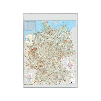 FRANKEN Straßenkarte Holz FRANKEN Straßenkarte Holz