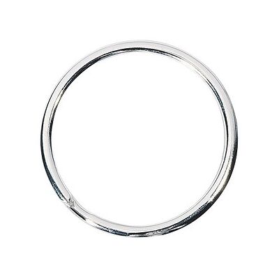 WEDO Schlüsselring silber, 100 St. WEDO Schlüsselring silber, 100 St.
