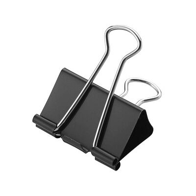 WESTCOTT Foldbackklammern schwarz 5,0 cm, 12 St. WESTCOTT Foldbackklammern schwarz 5,0 cm, 12 St.