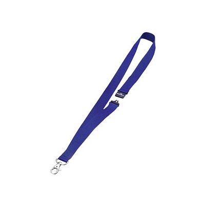 DURABLE Lanyards 813707, Textilband, blau, 10 St. DURABLE Lanyards 813707, Textilband, blau, 10 St.