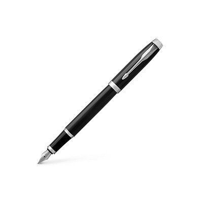 PARKER IM Black Lacquer Patronenfüller schwarz M (mittel), 1 St. PARKER IM Black Lacquer Patronenfüller schwarz M (mittel), 1 St.