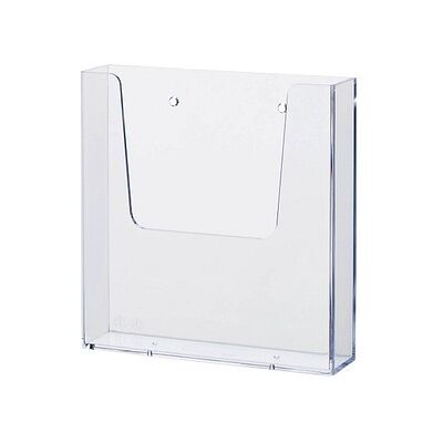 helit Wandprospekthalter transparent DIN A5 16,2 x 3,9 x 16,5 cm, 1 St. helit Wandprospekthalter transparent DIN A5 16,2 x 3,9 x 16,5 cm, 1 St.