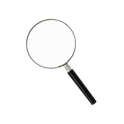 WESTCOTT Lupe schwarz 2-fach, Ø 90 mm WESTCOTT Lupe schwarz 2-fach, Ø 90 mm