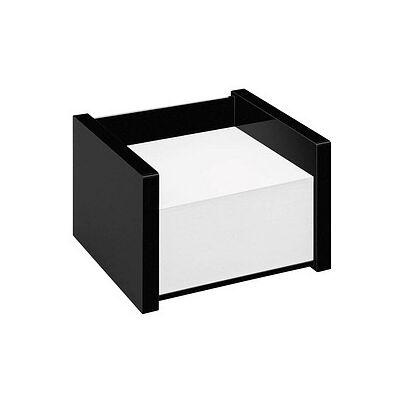 WEDO Zettelbox Black Office schwarz inkl. 500 Notizen weiß, 1 St. WEDO Zettelbox Black Office schwarz inkl. 500 Notizen weiß, 1 St.