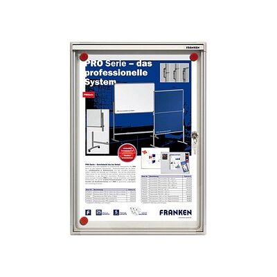 FRANKEN Schaukasten X-tra!Line silber 1x DIN A4 28,0 x 3,0 x 37,0 cm, 1 St. FRANKEN Schaukasten X-tra!Line silber 1x DIN A4 28,0 x 3,0 x 37,0 cm, 1 St.