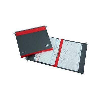 BOI Patienten-Dokumentations-Hängemappe Kunststoff rot DIN A4 1x 2 Ringmechanik, 10 St. BOI Patienten-Dokumentations-Hängemappe Kunststoff rot DIN A4 1x 2 Ringmechanik, 10 St.