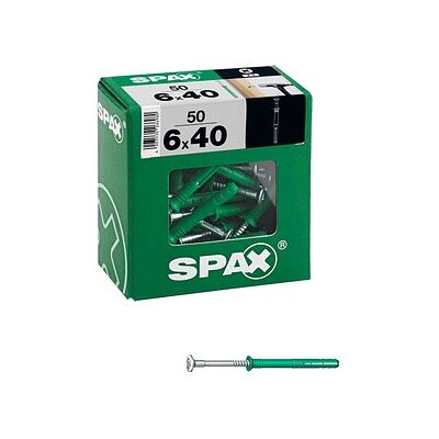 SPAX® 4861080600406 Nageldübel Ø 6 mm x 40 mm, 50 St. SPAX® 4861080600406 Nageldübel Ø 6 mm x 40 mm, 50 St.