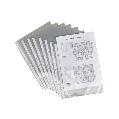 Leitz A3 Dokumenthüllen - 50 Transparent 0,13mm Leitz A3 Dokumenthüllen - 50 Transparent 0,13mm