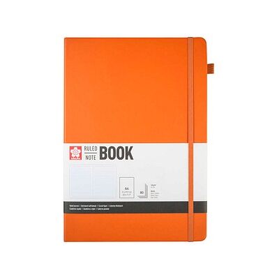 Sakura Notizbuch DIN A4 liniert, bernstein Hardcover 160 Seiten, 1 St. Sakura Notizbuch DIN A4 liniert, bernstein Hardcover 160 Seiten, 1 St.