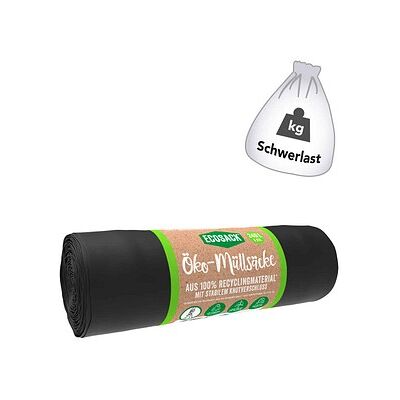 Neutral Öko-Schwerlastsäcke 240,0 l schwarz 60 µm, 6 St. Neutral Öko-Schwerlastsäcke 240,0 l schwarz 60 µm, 6 St.