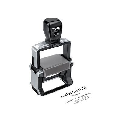 trodat Textstempel, individualisierbar 5204 selbstfärbend schwarz ohne Logo, 1 St. - Nachträglich per Gutschein personalisieren trodat Textstempel, individualisierbar 5204 selbstfärbend schwarz ohne Logo, 1 St. - Nachträglich per Gutschein personalisieren