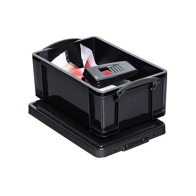 Really Useful Box Aufbewahrungsbox 9,0 l schwarz 39,5 x 25,5 x 15,5 cm, 1 St. Really Useful Box Aufbewahrungsbox 9,0 l schwarz 39,5 x 25,5 x 15,5 cm, 1 St.