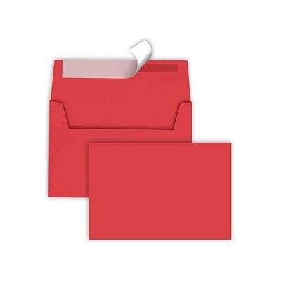 tecno Briefumschläge colors DIN C6 ohne Fenster intensivrot haftklebend 25 St. tecno Briefumschläge colors DIN C6 ohne Fenster intensivrot haftklebend 25 St.