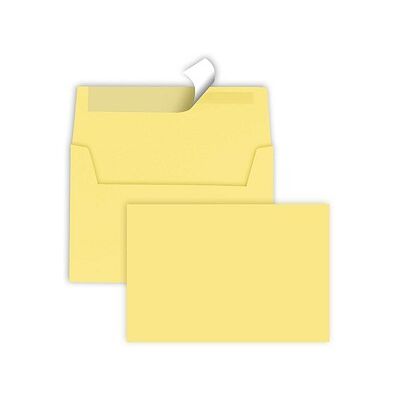 tecno Briefumschläge colors DIN C6 ohne Fenster gelb haftklebend 25 St. tecno Briefumschläge colors DIN C6 ohne Fenster gelb haftklebend 25 St.