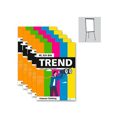 PLAYROOM Flipchart-Arbeitsblöcke TREND FLIP DE Workshopvorlage 65,0 x 97,0 cm, 5 Blöcke PLAYROOM Flipchart-Arbeitsblöcke TREND FLIP DE Workshopvorlage 65,0 x 97,0 cm, 5 Blöcke