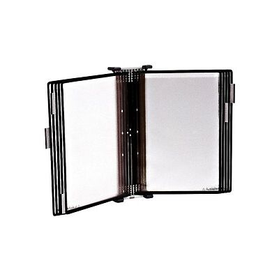 tarifold Wand-Sichttafelsystem 414567 DIN A4 schwarz mit 10 St. Sichttafeln, 1 St. tarifold Wand-Sichttafelsystem 414567 DIN A4 schwarz mit 10 St. Sichttafeln, 1 St.