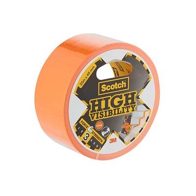 Scotch High Visibility Gewebeband orange 48,0 mm x 25,0 m 1 Rolle Scotch High Visibility Gewebeband orange 48,0 mm x 25,0 m 1 Rolle