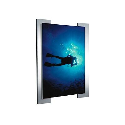 Kerkmann Plakathalter Look alu DIN A3 37,7 x 2,0 x 50,0 cm, 1 St. Kerkmann Plakathalter Look alu DIN A3 37,7 x 2,0 x 50,0 cm, 1 St.
