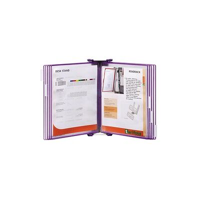 tarifold Wand-Sichttafelsystem Candy Line 414178 DIN A4 violett mit 10 St. Sichttafeln, 1 St. tarifold Wand-Sichttafelsystem Candy Line 414178 DIN A4 violett mit 10 St. Sichttafeln, 1 St.