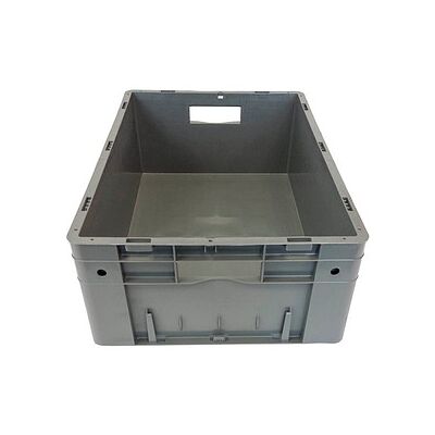 SCHULTE Eurobox grau 40,0 x 60,0 x 21,0 cm, 1 St. SCHULTE Eurobox grau 40,0 x 60,0 x 21,0 cm, 1 St.