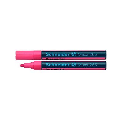 Schneider Maxx 265 Kreidemarker pink 2,0 - 3,0 mm, 1 St. Schneider Maxx 265 Kreidemarker pink 2,0 - 3,0 mm, 1 St.