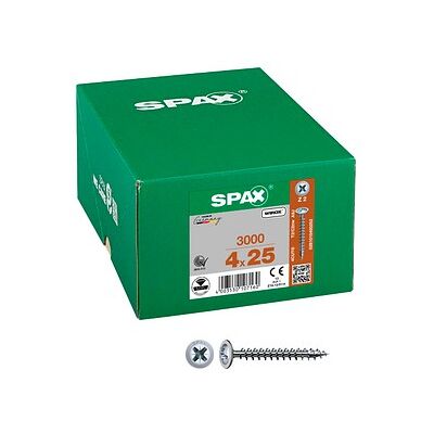 SPAX® Universalschrauben Z2 Rückwandkopf WIROX 0281010400252 4 mm x 25 mm, 3.000 St. SPAX® Universalschrauben Z2 Rückwandkopf WIROX 0281010400252 4 mm x 25 mm, 3.000 St.