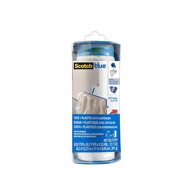 Scotch Blue™ Abdeckfolie mit Abroller transparent 270,0 cm x 17,0 m 1 Rolle Scotch Blue™ Abdeckfolie mit Abroller transparent 270,0 cm x 17,0 m 1 Rolle