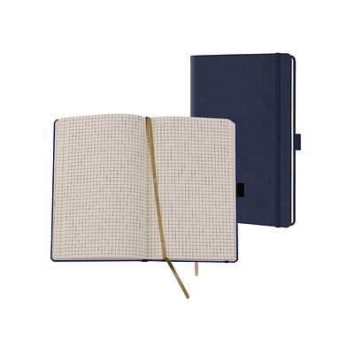 Lediberg Notizbuch Tucson ca. DIN A5 kariert, mittelblau Hardcover 240 Seiten, 1 St. Lediberg Notizbuch Tucson ca. DIN A5 kariert, mittelblau Hardcover 240 Seiten, 1 St.