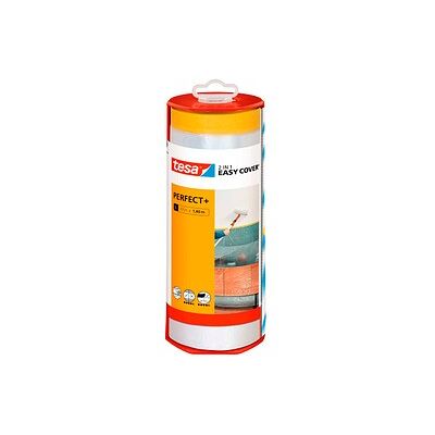 tesa EASY COVER® PERFECT+ L Abdeckfolie mit Abroller transparent 140,0 cm x 33,0 m 1 Rolle tesa EASY COVER® PERFECT+ L Abdeckfolie mit Abroller transparent 140,0 cm x 33,0 m 1 Rolle