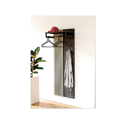 Kerkmann Wandgarderobe Oxford 32000035 anthrazit Holz 6 Haken 60,0 x 160,0 cm, 1 St. Kerkmann Wandgarderobe Oxford 32000035 anthrazit Holz 6 Haken 60,0 x 160,0 cm, 1 St.
