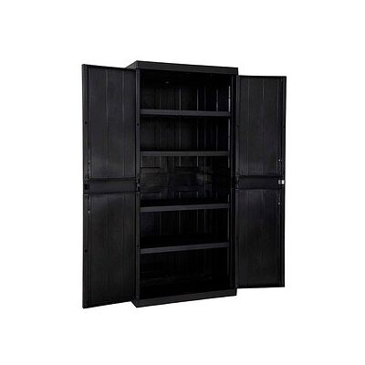 PAPERFLOW Lagerschrank GMEHC2.01 MEGA, GMEHC2.01 schwarz 5 Fachböden 89,0 x 54,0 x 190,0 cm PAPERFLOW Lagerschrank GMEHC2.01 MEGA, GMEHC2.01 schwarz 5 Fachböden 89,0 x 54,0 x 190,0 cm